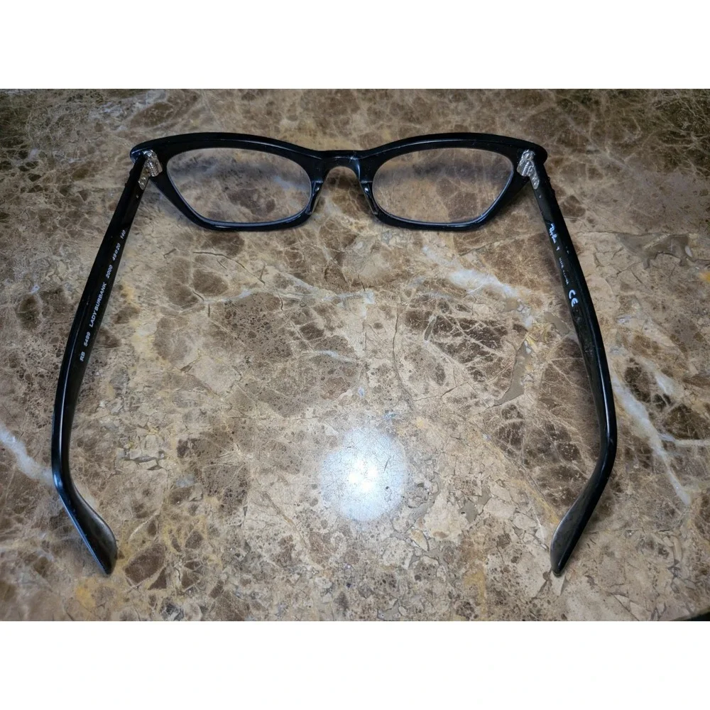 RAY-BAN RB 5499 2000 BLACK LADY BURBANK AUTHENTIC EYEGLASSES 49-20